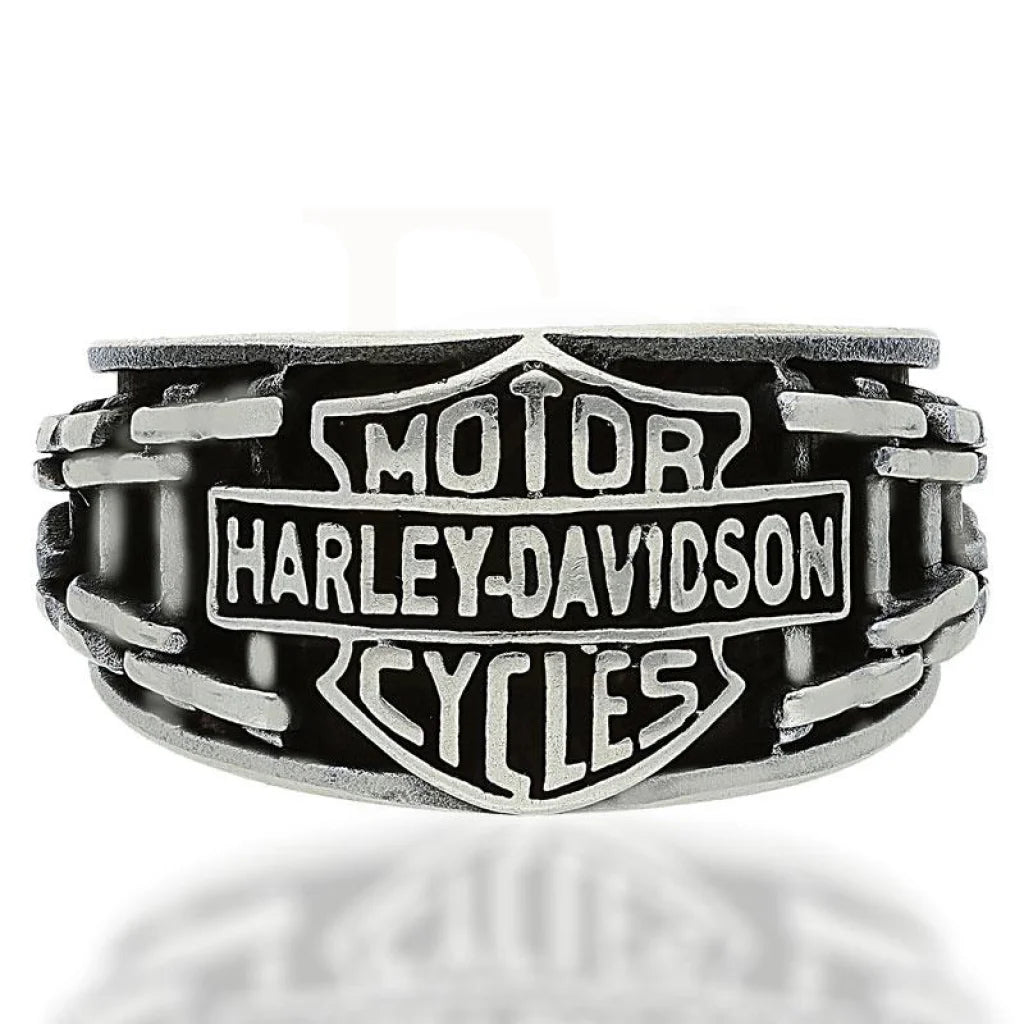 Sterling Silver 925 Men's Harley Davidson Biker Ring - FKJRNSL2501