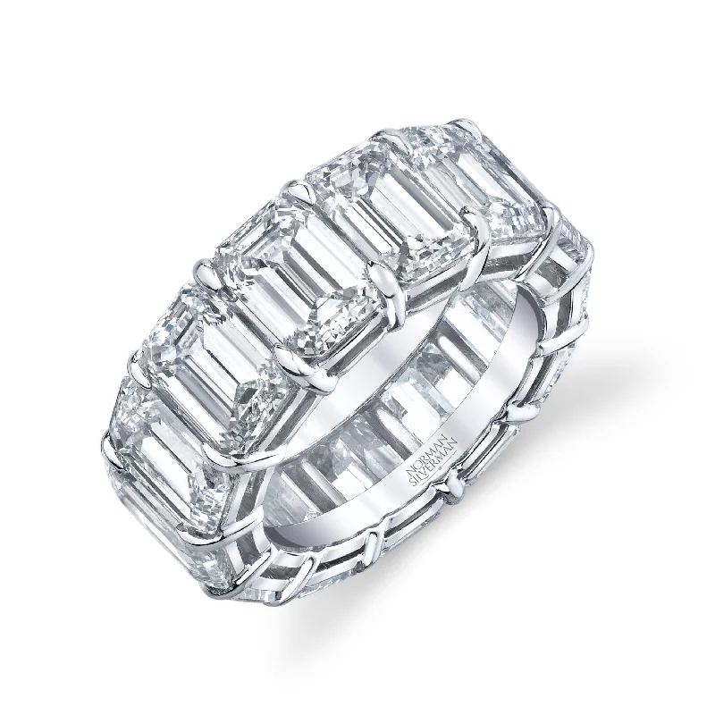 16.22 Carat Platinum Eternity Band