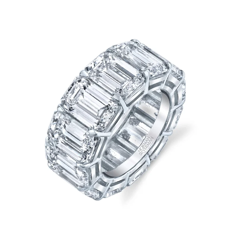 24.29 Carat Platinum Eternity Band