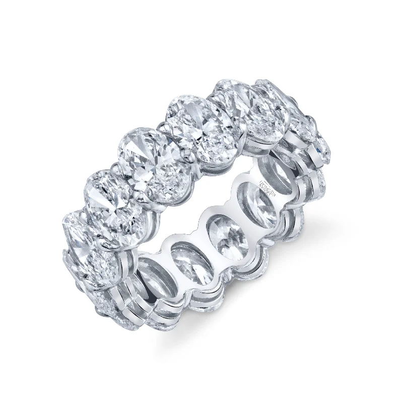 9 Carat Platinum Eternity Band