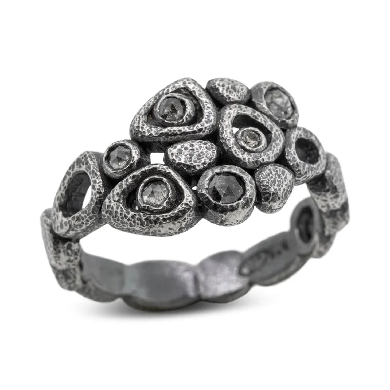 Cascading Pebbles Ring