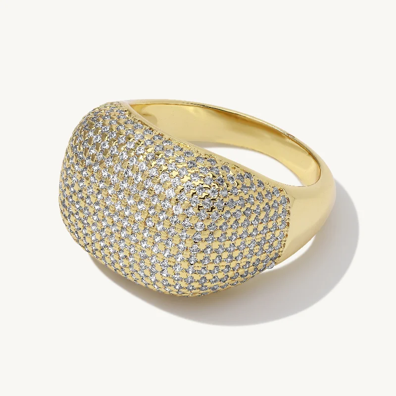 Esma Pave Dome Ring