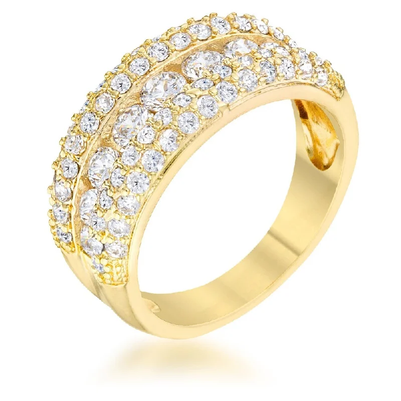 Luna 1.1ct Cubic Zirconia Classic Band Ring