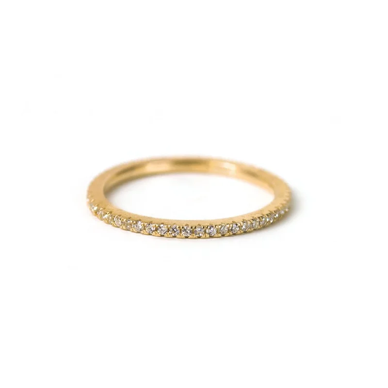 Pavé Eternity Ring