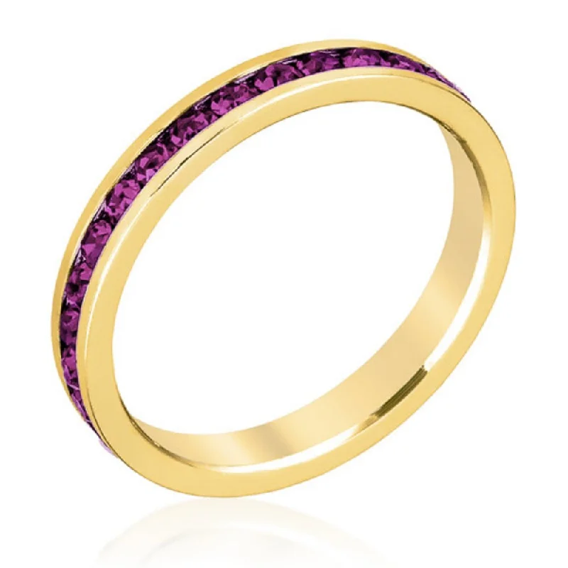 Purple-Gold-Tone