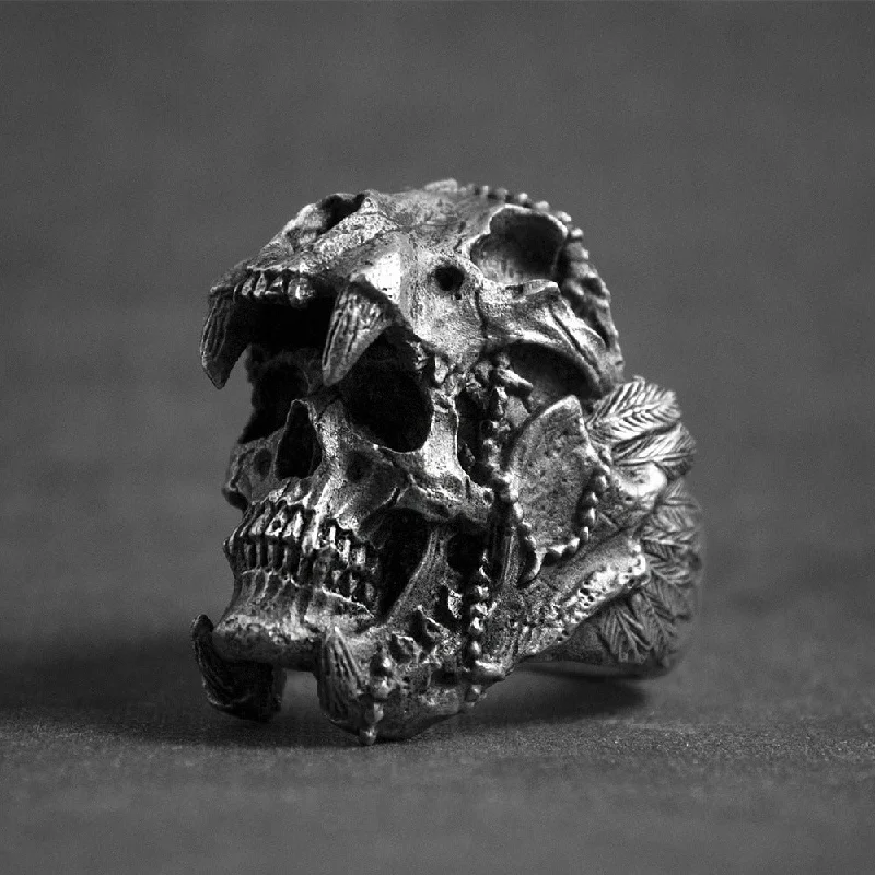 Wholesale Alloy Skull Ring