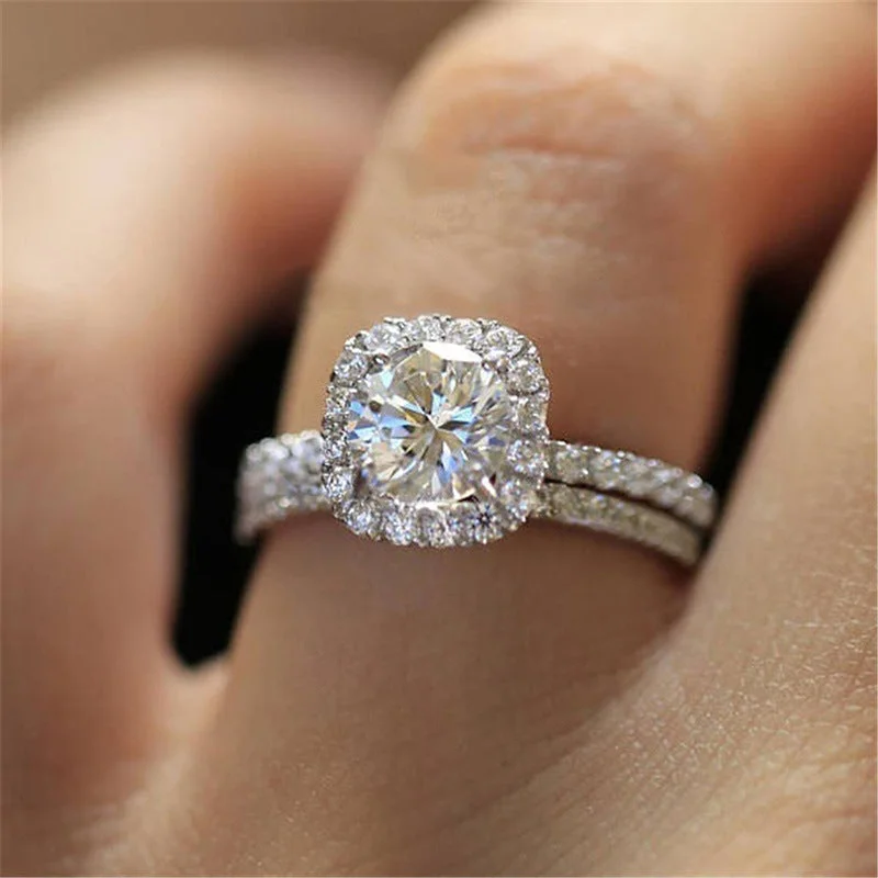 Wholesale Copper Micro Diamond Ring