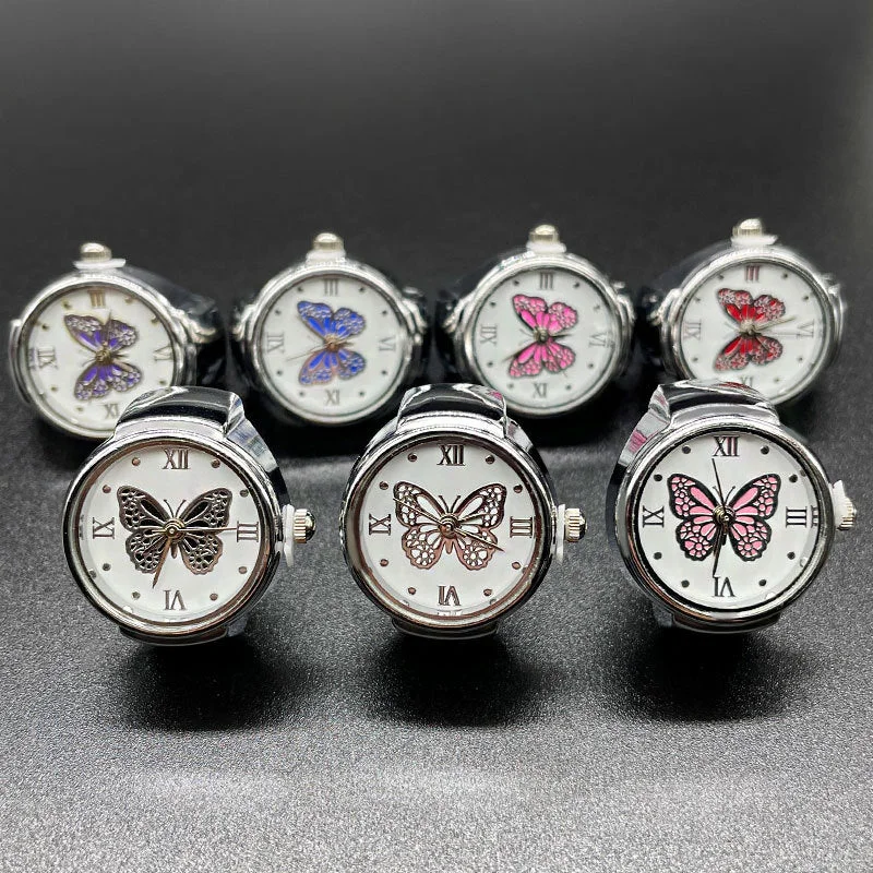 Wholesale Stainless Steel Butterfly Rings Watch